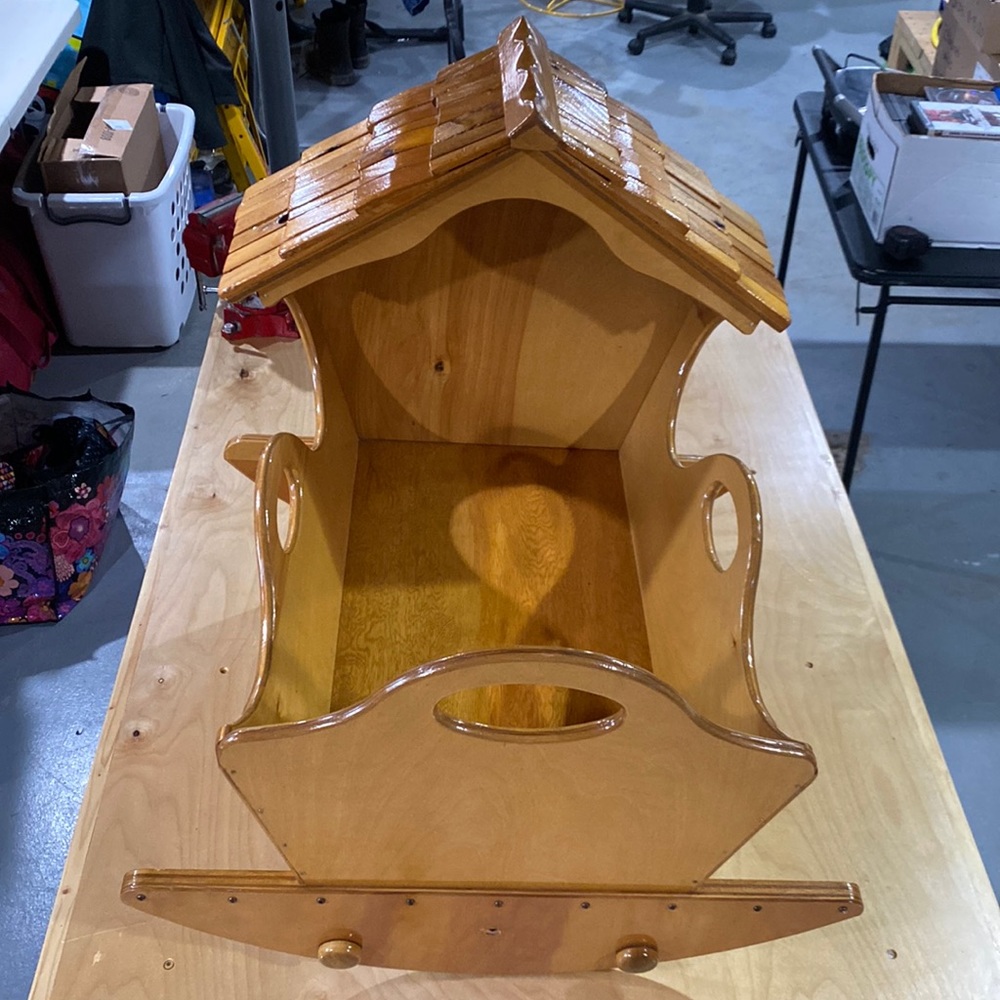 Wooden Baby Rocker